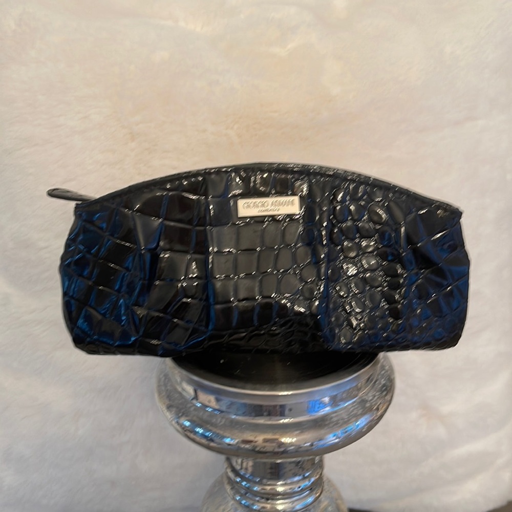 Giorgio Armani Cosmetic Catch All Case Black